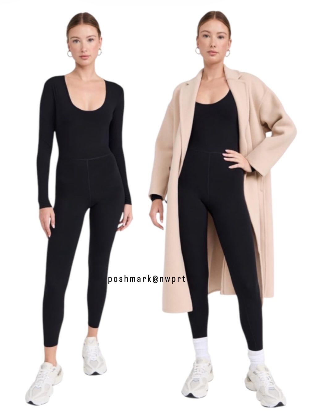 SPLITS59 Chloe Jumpsuit Activewear Workout Fitness Onesie Jumper Black S Small - Picture 10 of 10